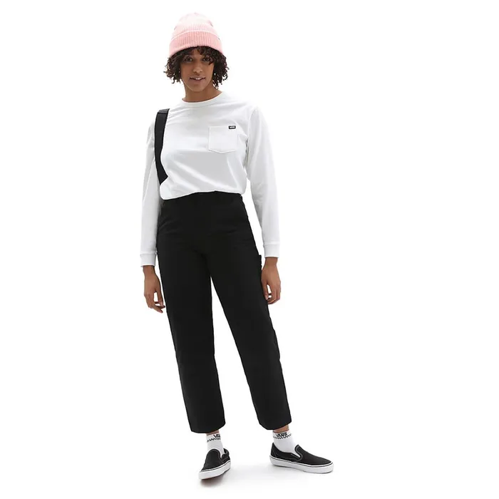 Vans Trousers and Chinos Women Ground Work Trousers Black