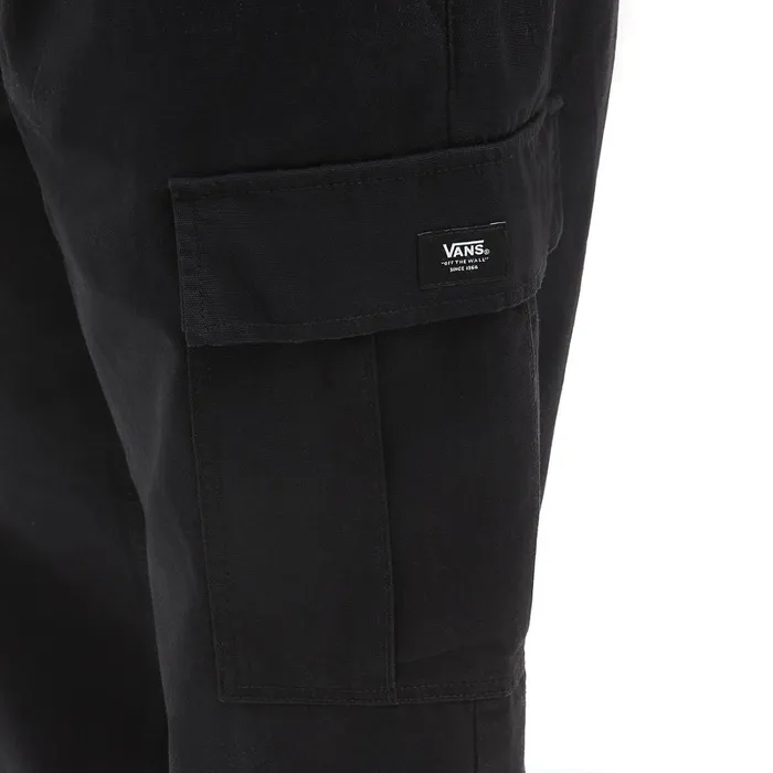 Vans Trousers and Jeans Men Range Cargo Baggy Tapered Elastic Trousers Black