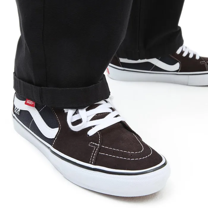 Vans Trousers and Jeans Men Range Cargo Baggy Tapered Elastic Trousers Black