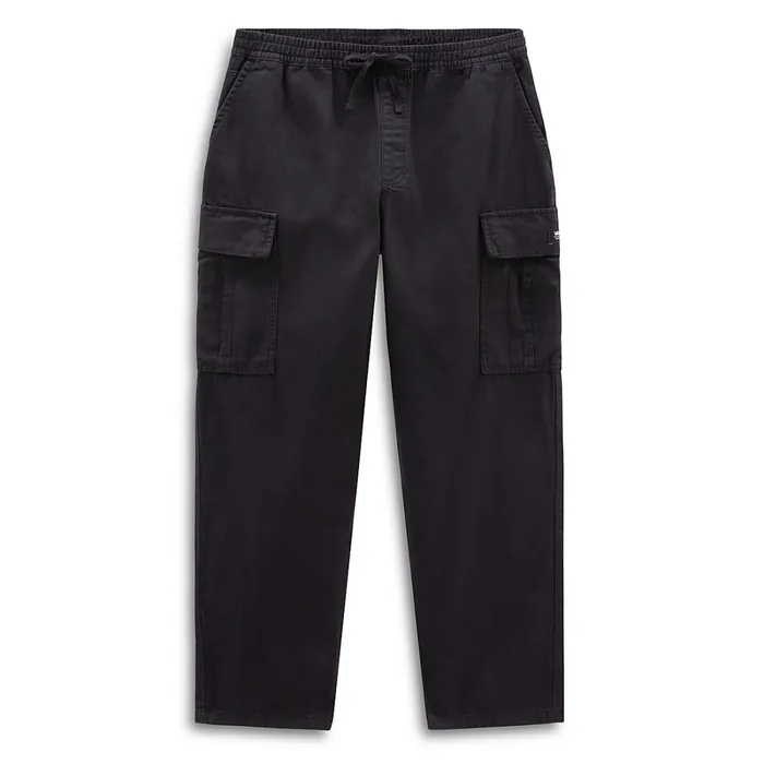Vans Trousers and Jeans Men Range Cargo Baggy Tapered Elastic Trousers Black