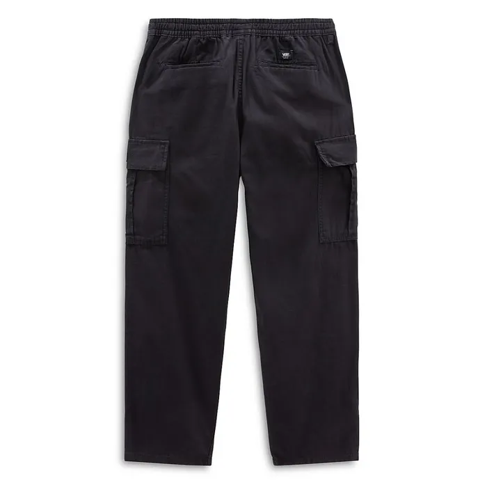 Vans Trousers and Jeans Men Range Cargo Baggy Tapered Elastic Trousers Black
