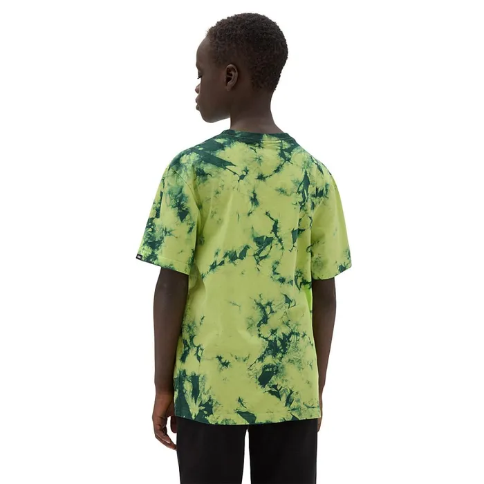 Vans View All Kids Slaps Tie Dye TShirt Green