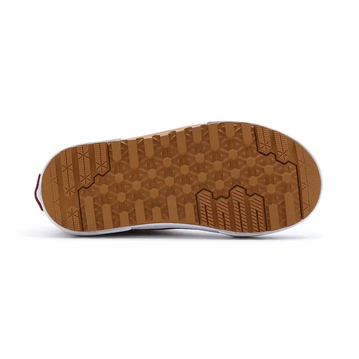 Vans View All Kids SlipOn Hi Terrain Hook And Loop MTE1 Shoes 48 Years Red Beige