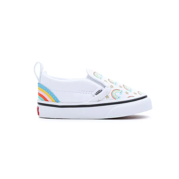 Vans View All Kids Toddler SlipOn Hook And Loop Shoes 14 Years White