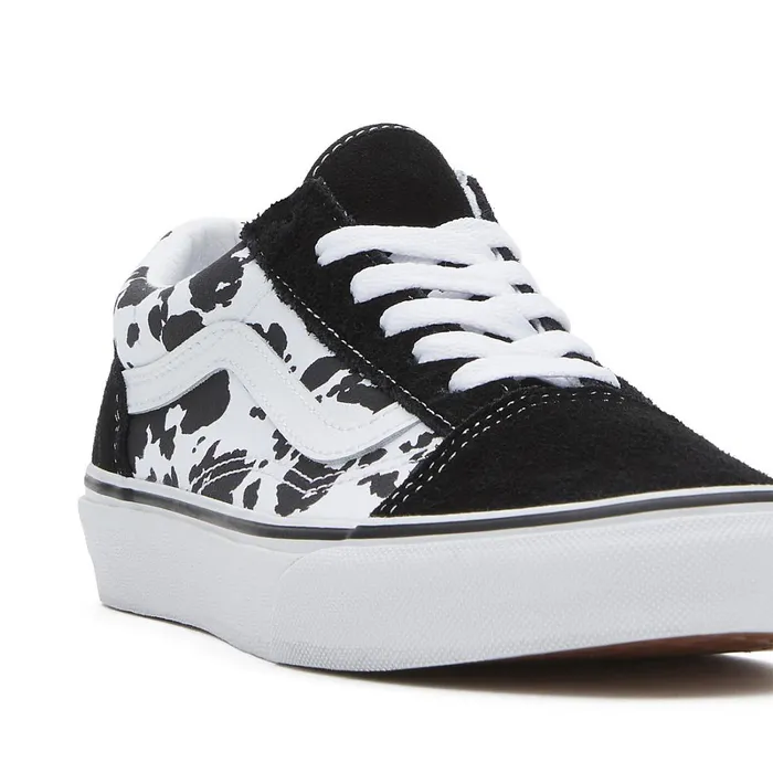 Vans View All Kids Youth Cow Old Skool Shoes 814 Years Black