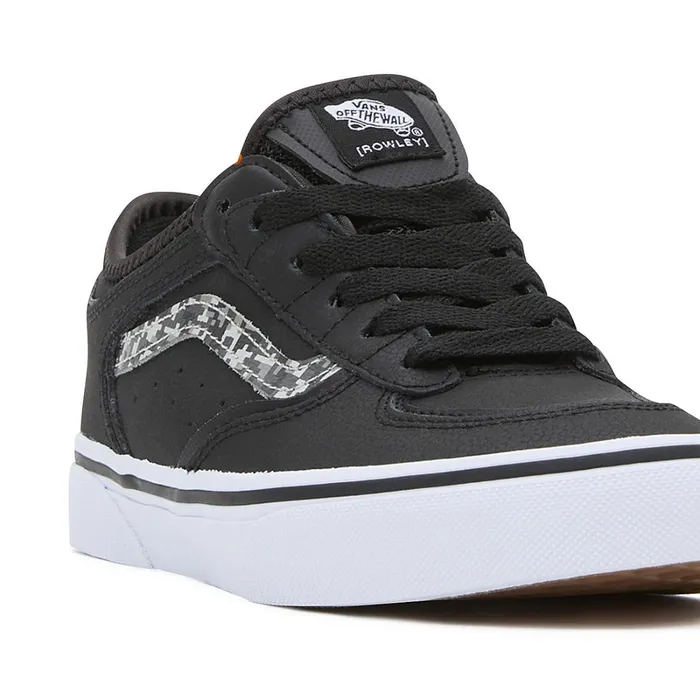 Vans View All Kids Youth Rowley Classic Shoes 814 Years Black