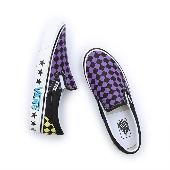 Vans View All Men Diamond Check Classic SlipOn 98 DX Shoes Purple