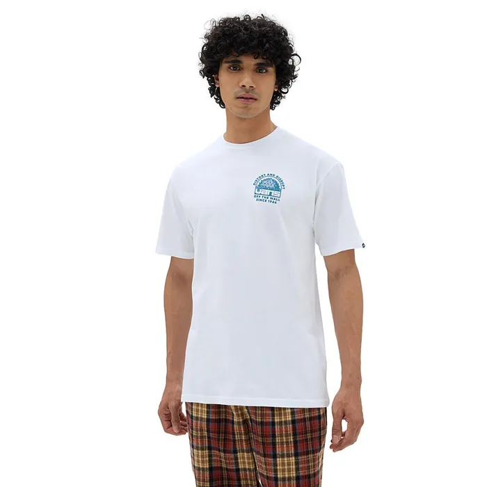 Vans View All Men Distort And Disrupt TShirt White