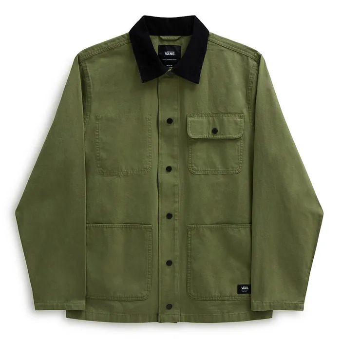Vans View All Men Drill Chore Jacket Green
