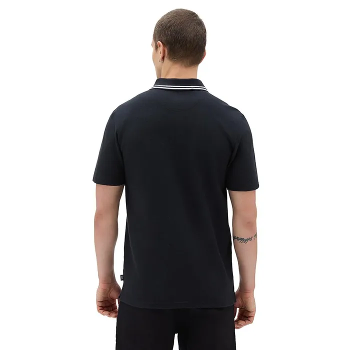 Vans View All Men Halecrest Polo Shirt Black