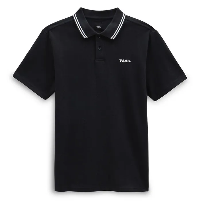 Vans View All Men Halecrest Polo Shirt Black