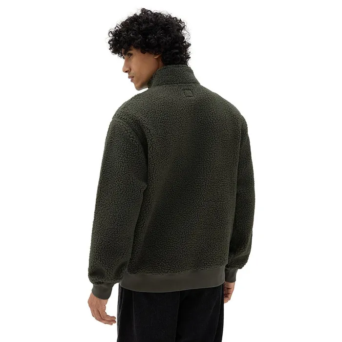 Vans View All Men Martin Sherpa Q Zip Sherpa Fleece Green