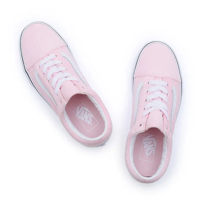 Vans View All Men Mini Cord Old Skool Shoes Pink