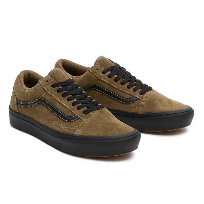 Vans View All Men Old Skool ComfyCush Suede Shoes Brown