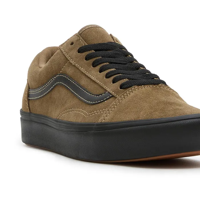 Vans View All Men Old Skool ComfyCush Suede Shoes Brown