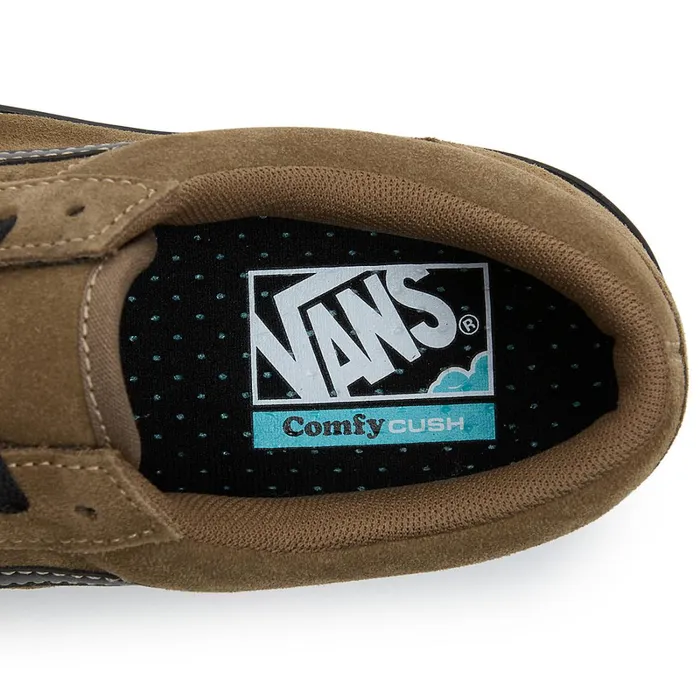 Vans View All Men Old Skool ComfyCush Suede Shoes Brown