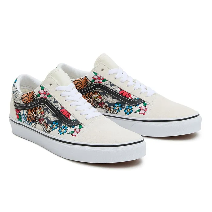 Vans View All Men Old Skool Tiger Floral Shoes Multicolour