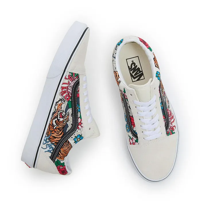 Vans View All Men Old Skool Tiger Floral Shoes Multicolour