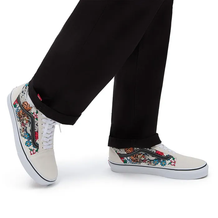 Vans View All Men Old Skool Tiger Floral Shoes Multicolour