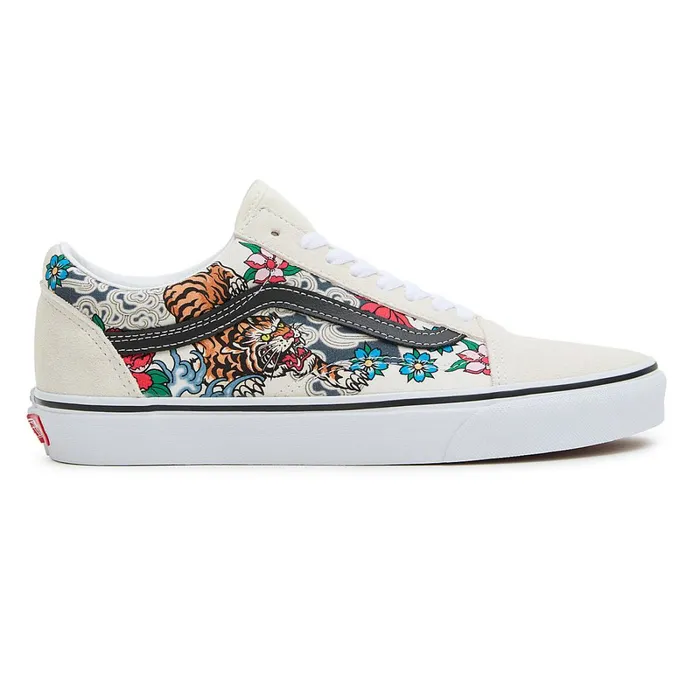 Vans View All Men Old Skool Tiger Floral Shoes Multicolour