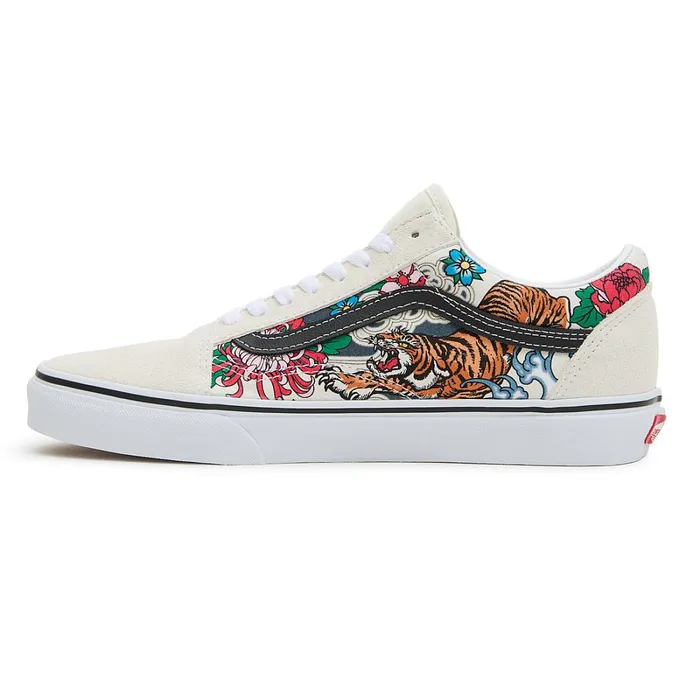Vans View All Men Old Skool Tiger Floral Shoes Multicolour
