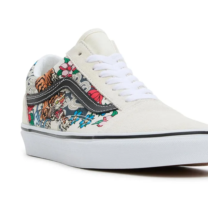 Vans View All Men Old Skool Tiger Floral Shoes Multicolour