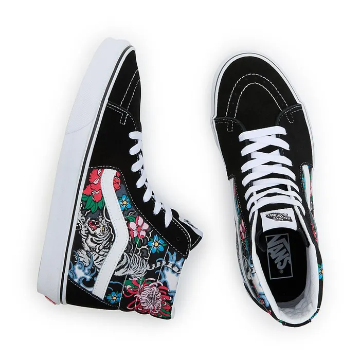 Vans View All Men Sk8Hi Tiger Floral Shoes Multicolour