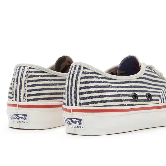 Vans View All Men Vault By X Nigel Cabourn OG Authentic LX Shoes Blue