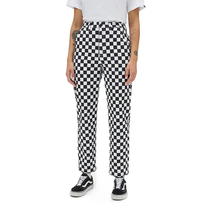 Vans View All Women Authentic Chino Print Black White