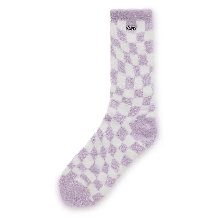 Vans View All Women Cozy Crew Socks 1 Pair Purple