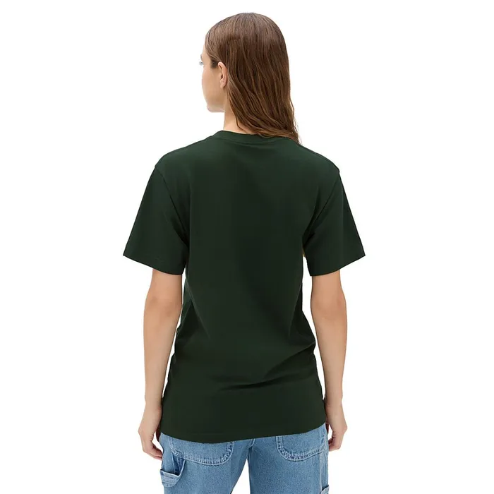 Vans View All Women Left Chest Logo TShirt Green