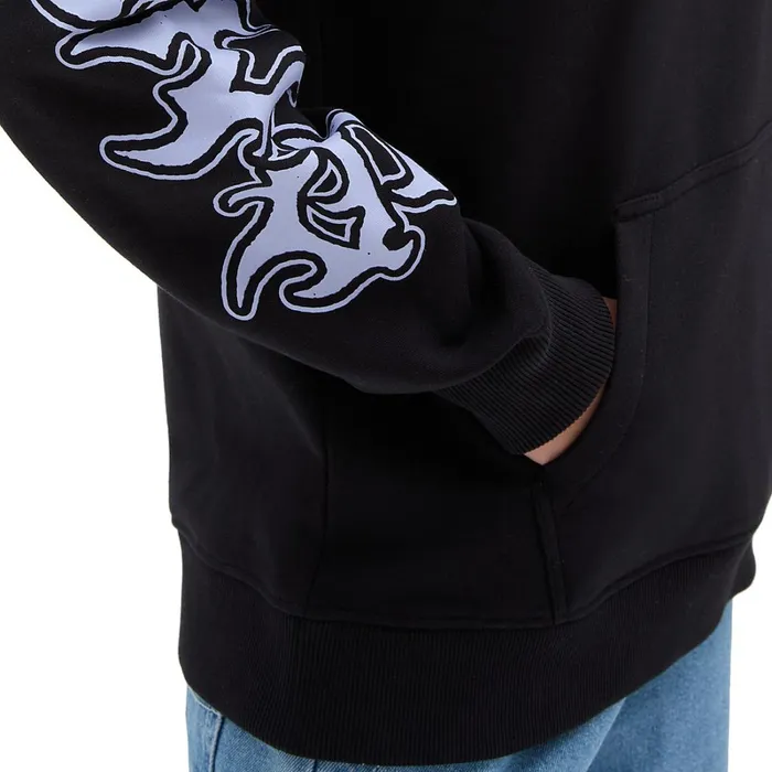 Vans View All Women Manic Type Boyfriend Pullover Hoodie Black