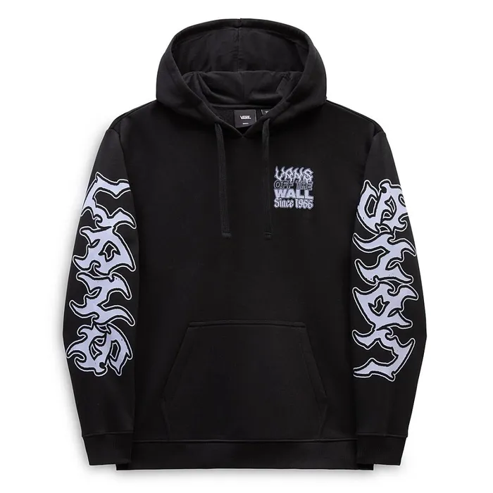 Vans View All Women Manic Type Boyfriend Pullover Hoodie Black