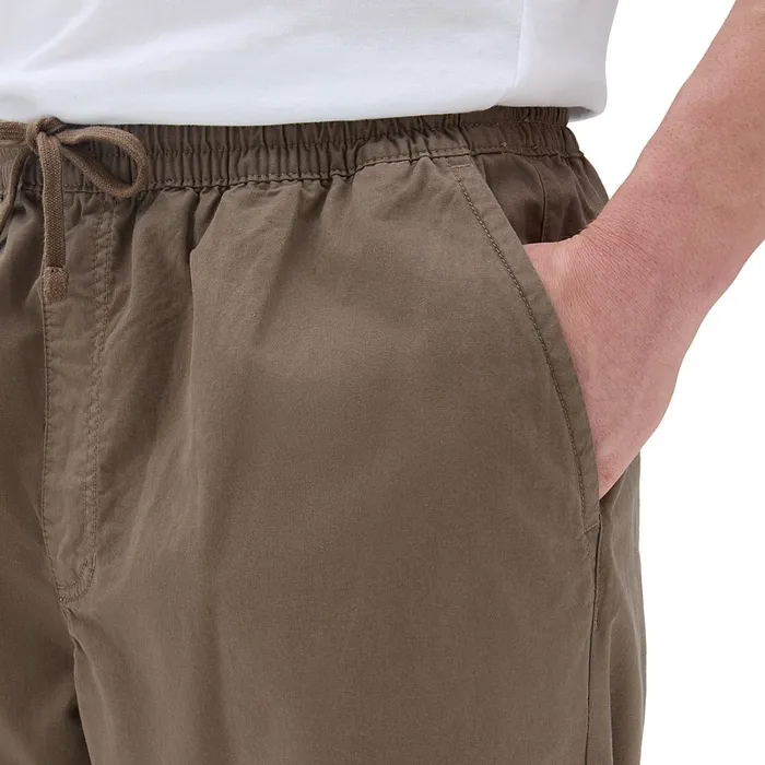 Vans View All Women Range Baggy Tapered Elastic Waist Trousers Brown