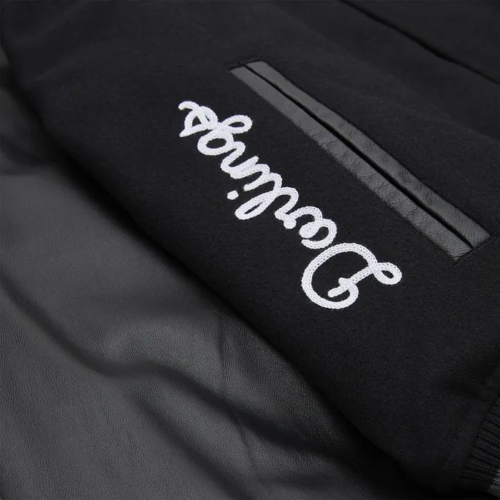 Vans View All Women Vault By X Goodfight Lettermans Jacket Black