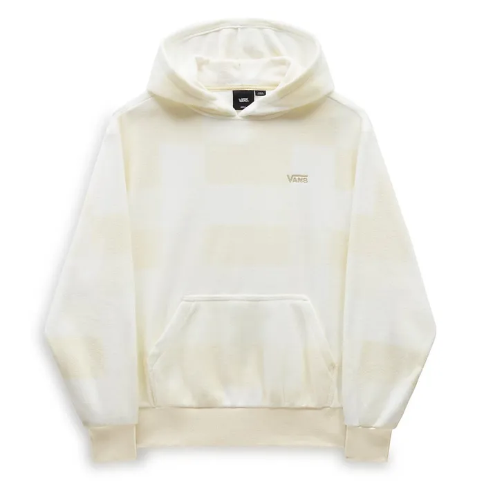 Vans View All Women Winter Checker Bloussant Pullover Hoodie Beige