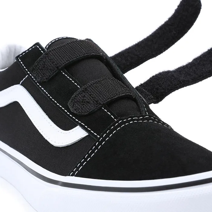 Vans Youth Shoes 814 Years Kids Youth Old Skool Hook And Loop Shoes 814 Years Black
