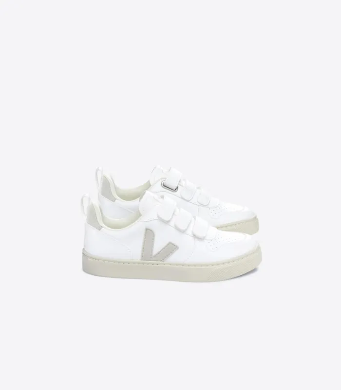 VEJA V10 Kids V10 CWL WHITE NATURAL