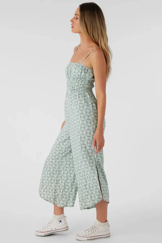 VERA AMOR GEO JUMPSUIT Blue Haze Women O039NEILL Clothing