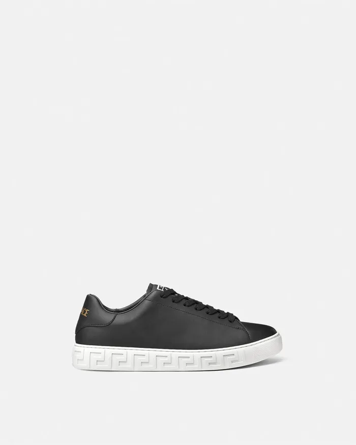 Versace Greca Sneakers Black Men Sneakers