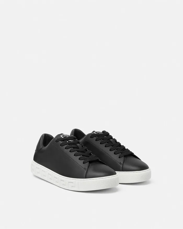 Versace Greca Sneakers Black Men Sneakers