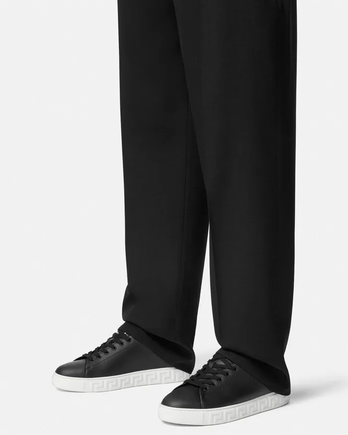 Versace Greca Sneakers Black Men Sneakers