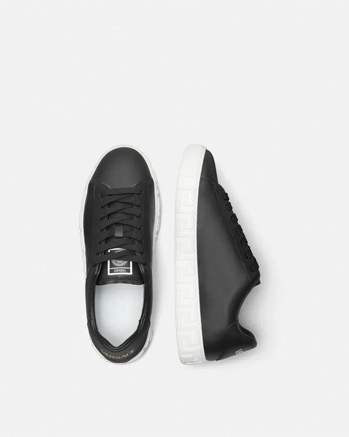 Versace Greca Sneakers Black Men Sneakers