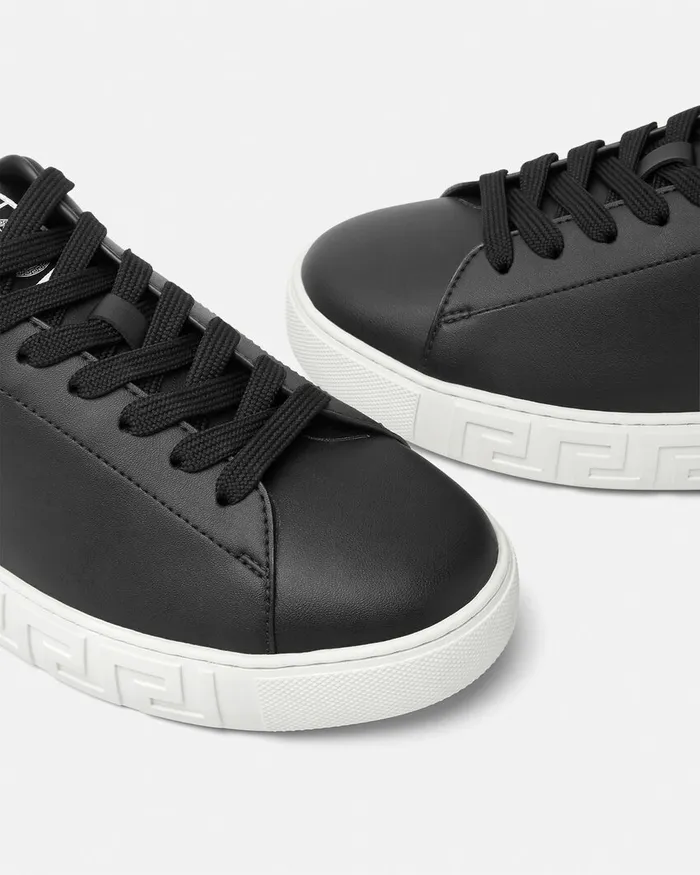 Versace Greca Sneakers Black Men Sneakers