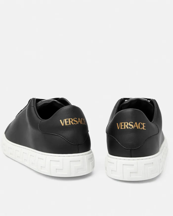Versace Greca Sneakers Black Men Sneakers