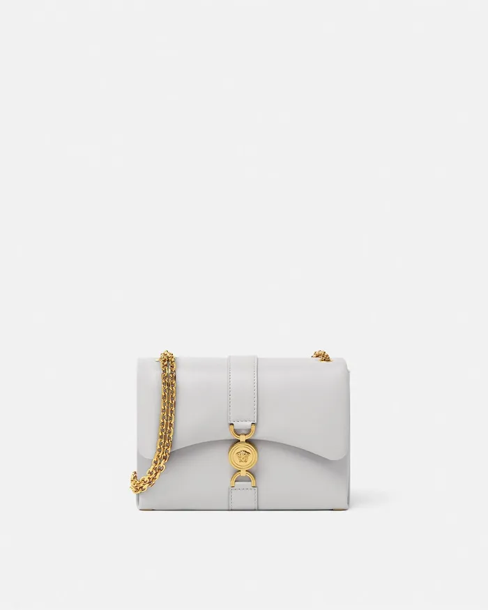 Versace Kleio Shoulder Bag Gray Women Shoulder and Crossbody