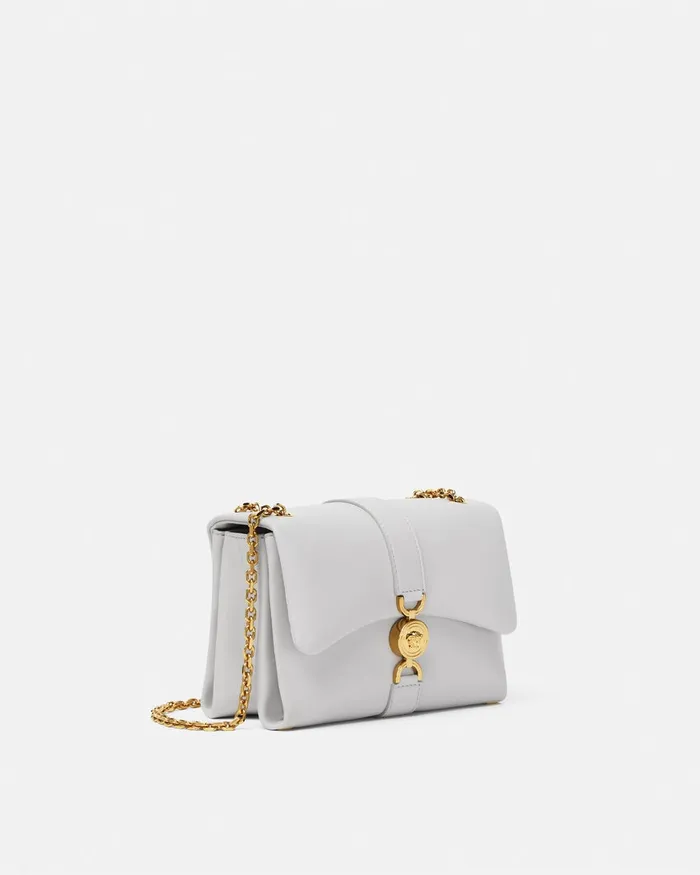 Versace Kleio Shoulder Bag Gray Women Shoulder and Crossbody