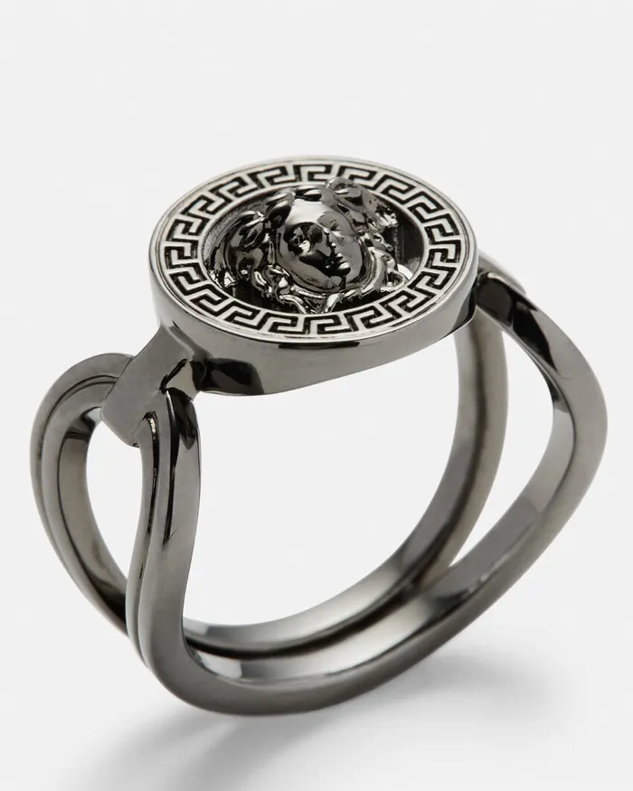 Versace Medusa 03995 Ring Silver WomenMen Rings