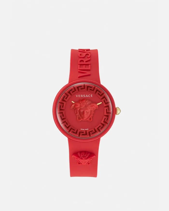 Versace Medusa Pop Watch Red WomenMen Watches
