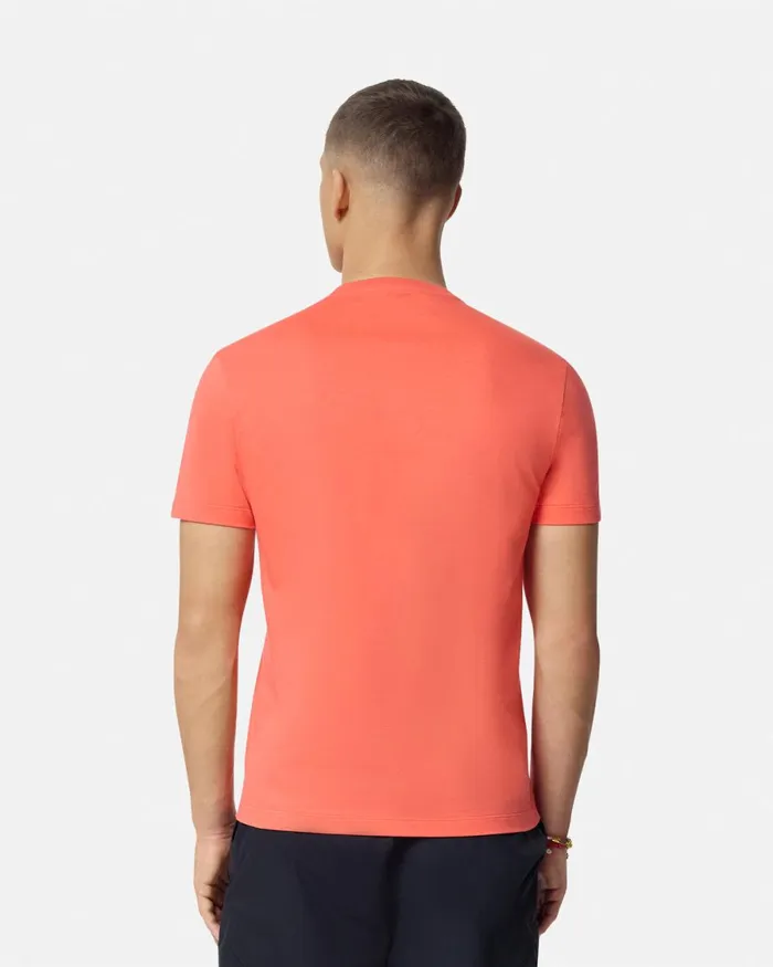 Versace Medusa TShirt Coral Men TShirts and Polos